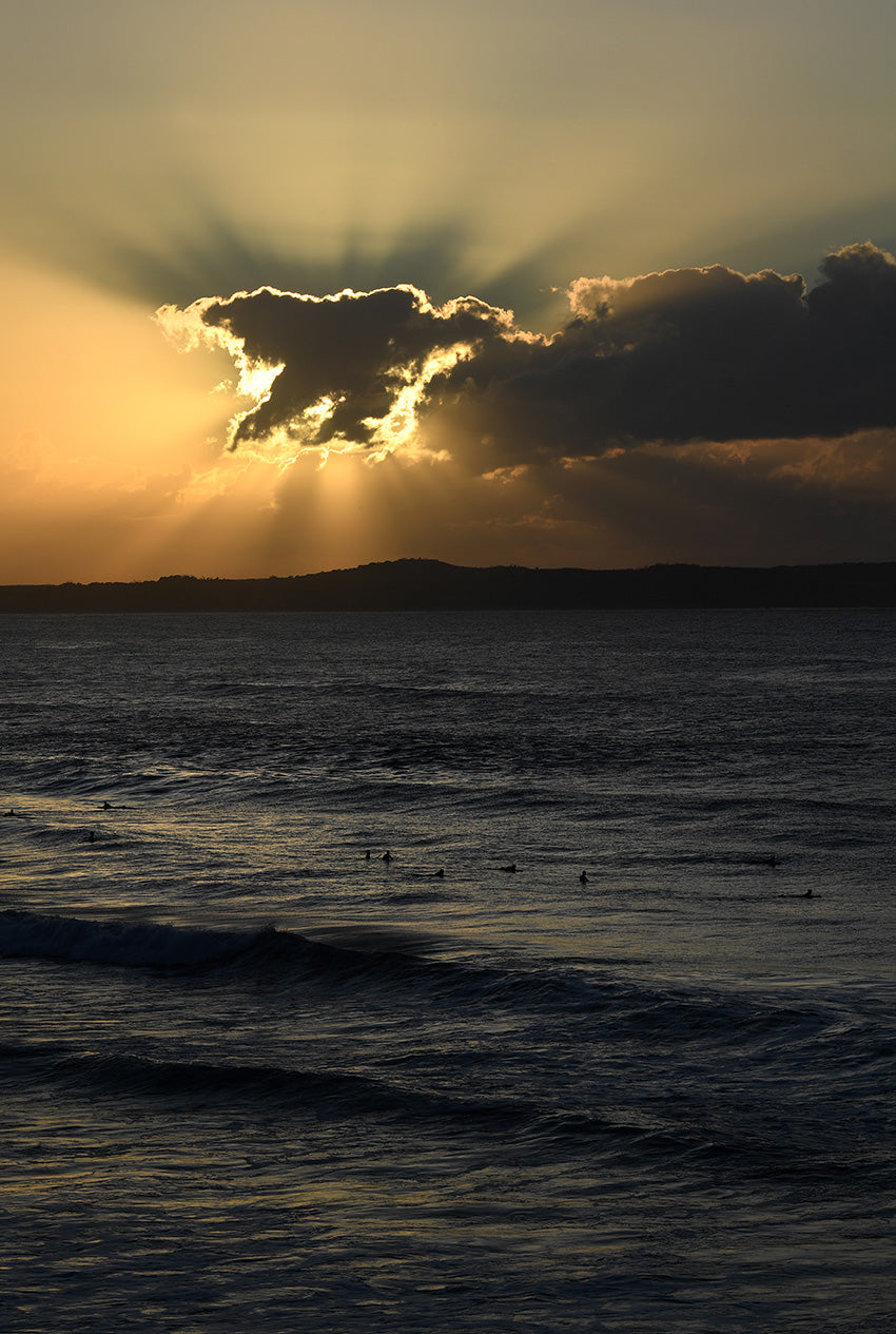 Sun cloud surfers